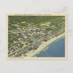 Myrtle Beach South Carolina Uitzicht Briefkaart