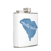 Myrtle Beach South Carolina Wood Grain Heupfles (Rechts)