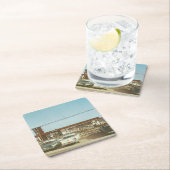 Myrtle Beach,  Uitzicht Vierkante Kartonnen Onderzetter (Insitu)