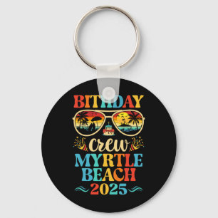 Myrtle Beach Verjaardag Crew Vakantie Cruise 2025  Sleutelhanger