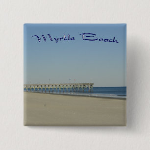 Myrtle Beach Vierkante Button 5,1 Cm