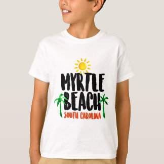Myrtle Beach Waterverf T-shirt