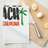 Myrtle Beach Waterverf Theedoek (Quarter Fold)