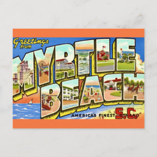 Myrtle Beach Wenskaart Briefkaart