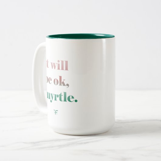 Myrtle Butterfly Mug (Devant gauche)