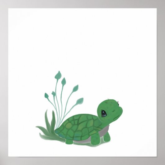 Myrtle de Schildpad!  Poster (Voorkant)