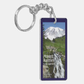 Myrtle Herfsten (Mount Rainier N.P.) met tekst Sleutelhanger (Voorkant Links)