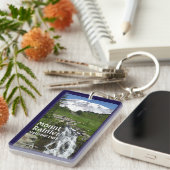 Myrtle Herfsten (Mount Rainier N.P.) met tekst Sleutelhanger (Voorkant Rechts)