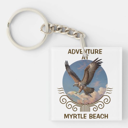 Myrtle strand sleutelhanger (voorkant)