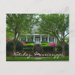 Myrtle Terrace in Historic Natchez, Mississippi Briefkaart