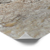 Myrtos Beach Grieks Kefalonia Island Griekenland Poster (Hoek)