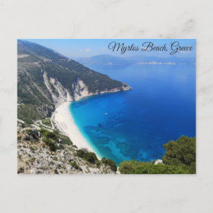 Myrtos Beach Kefalonia Briefkaart
