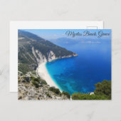 Myrtos Beach Kefalonia Briefkaart (Voorkant / Achterkant)