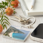 Myrtos Beach (Kefalonia) Sleutelhanger (Voorkant Rechts)