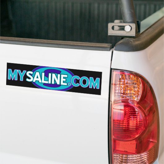 mysaline blues2 bumpersticker (Op Truck)