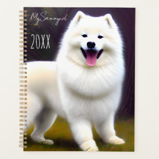 MySamoyed Personalized Gift Idee Cute Samoyed Planner