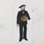 Myself Portrait Landscape 1890, Henri Rousseau (Voorkant / Achterkant)