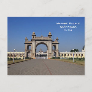 Mysore Palace India Toerismereizen Briefkaart