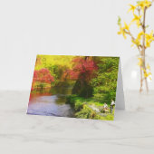 Mystère du printemps - la carte (Fleur jaune)