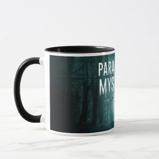 Mystères paranormal (forêt noire) Mug (Gauche)
