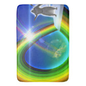 Mysterie Figuur bij de Interdimensionale Stargate Badmat (Voorkant Verticaal)