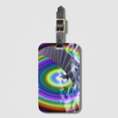 Mysterie Figuur bij de Interdimensionale Stargate Bagagelabel (Voorkant (verticaal))