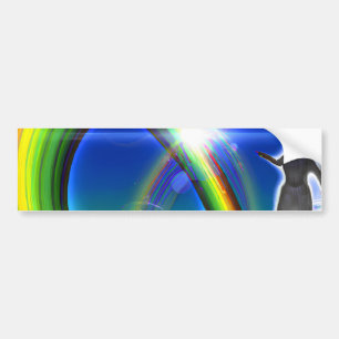 Mysterie Figuur bij de Interdimensionale Stargate Bumpersticker