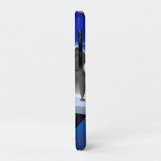 Mysterie Figuur bij de Interdimensionale Stargate Case-Mate iPhone Case (Achterkant/links)