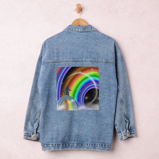 Mysterie Figuur bij de Interdimensionale Stargate Denim Jacket (Hangar)