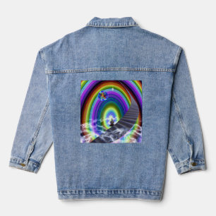 Mysterie Figuur bij de Interdimensionale Stargate Denim Jacket