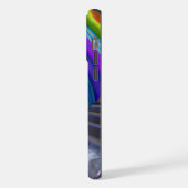 Mysterie Figuur bij de Interdimensionale Stargate iPhone Hoesje (Linkerkant)