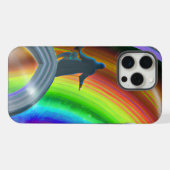 Mysterie Figuur bij de Interdimensionale Stargate iPhone Hoesje (Achterkant horizontaal)