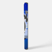 Mysterie Figuur bij de Interdimensionale Stargate iPhone Hoesje (Linkerkant)