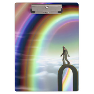 Mysterie Figuur bij de Interdimensionale Stargate Klembord