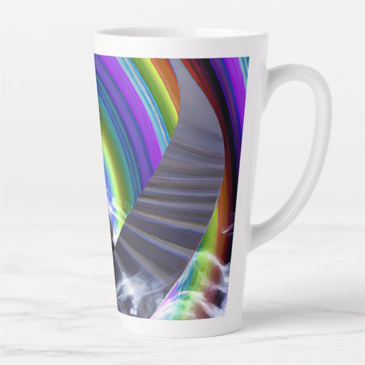 Mysterie Figuur bij de Interdimensionale Stargate Latte Mok (Rechts)