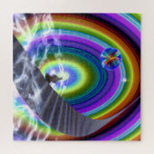 Mysterie Figuur bij de Interdimensionale Stargate Legpuzzel (Horizontaal)