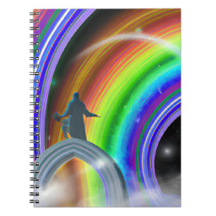 Mysterie Figuur bij de Interdimensionale Stargate Notitieboek