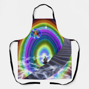 Mysterie Figuur bij de Interdimensionale Stargate Schort