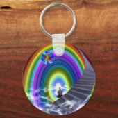 Mysterie Figuur bij de Interdimensionale Stargate Sleutelhanger (Voorkant)