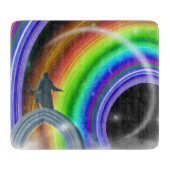 Mysterie Figuur bij de Interdimensionale Stargate Snijplank (Voorkant)