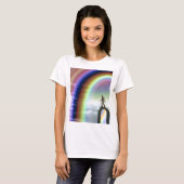 Mysterie Figuur bij de Interdimensionale Stargate T-shirt (Voorkant volledig)