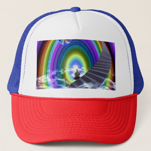 Mysterie Figuur bij de Interdimensionale Stargate Trucker Pet (Voorkant)