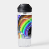 Mysterie Figuur bij de Interdimensionale Stargate Waterfles (Achterkant)