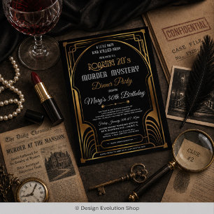 Mysterie Moordzaak Roaring Twenties (Folie ook bes Kaart
