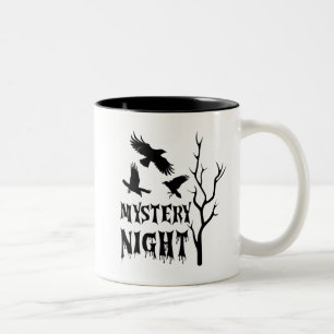 Mysterie Nacht Gotische Kraai Kop