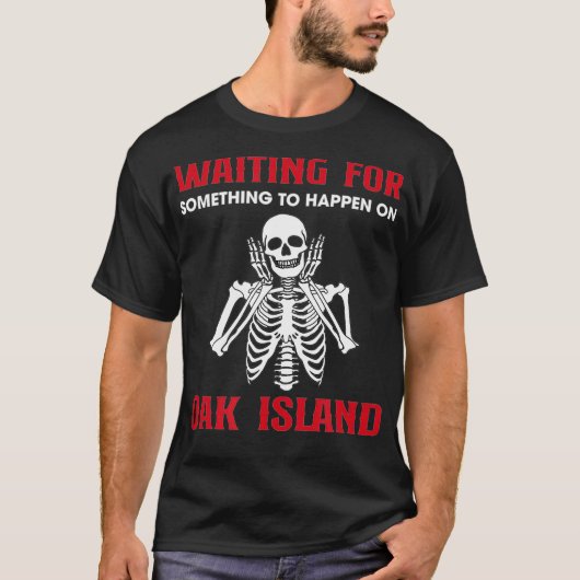 Mysterie op het eiken- en eikeneiland t-shirt (Voorkant)