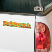 Mysterie oplossende bestelwagen! bumpersticker (Op Truck)