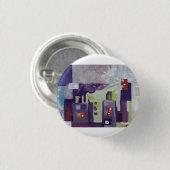 Mysterie Ronde Button 3,2 Cm (Voorkant /achterkant)