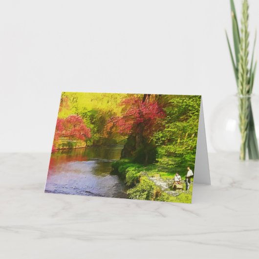 Mysterie van de lente - de kaart (Voorkant)