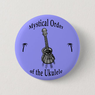 Mysterie van de Ukulele Ronde Button 5,7 Cm
